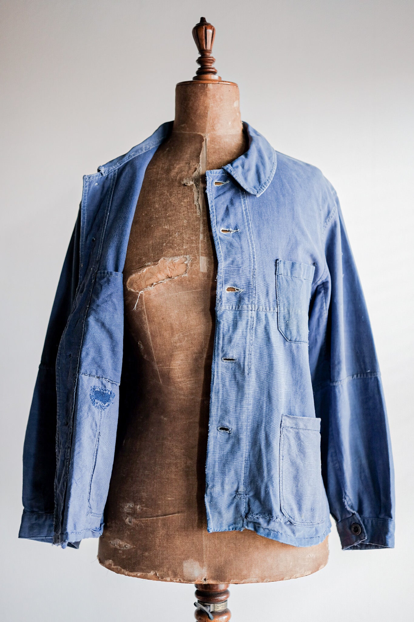 40's】French Vintage Metis Work Jacket