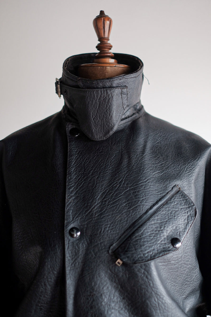 [~ 50's] Belstaff Vintage P.V.C Suit "Black Panther"