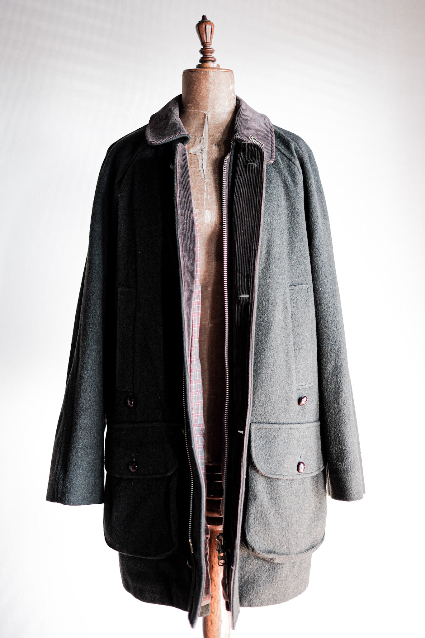 [~ 90 년대] 빈티지 바버 "로덴 재킷"3 크레스트 크기 .42