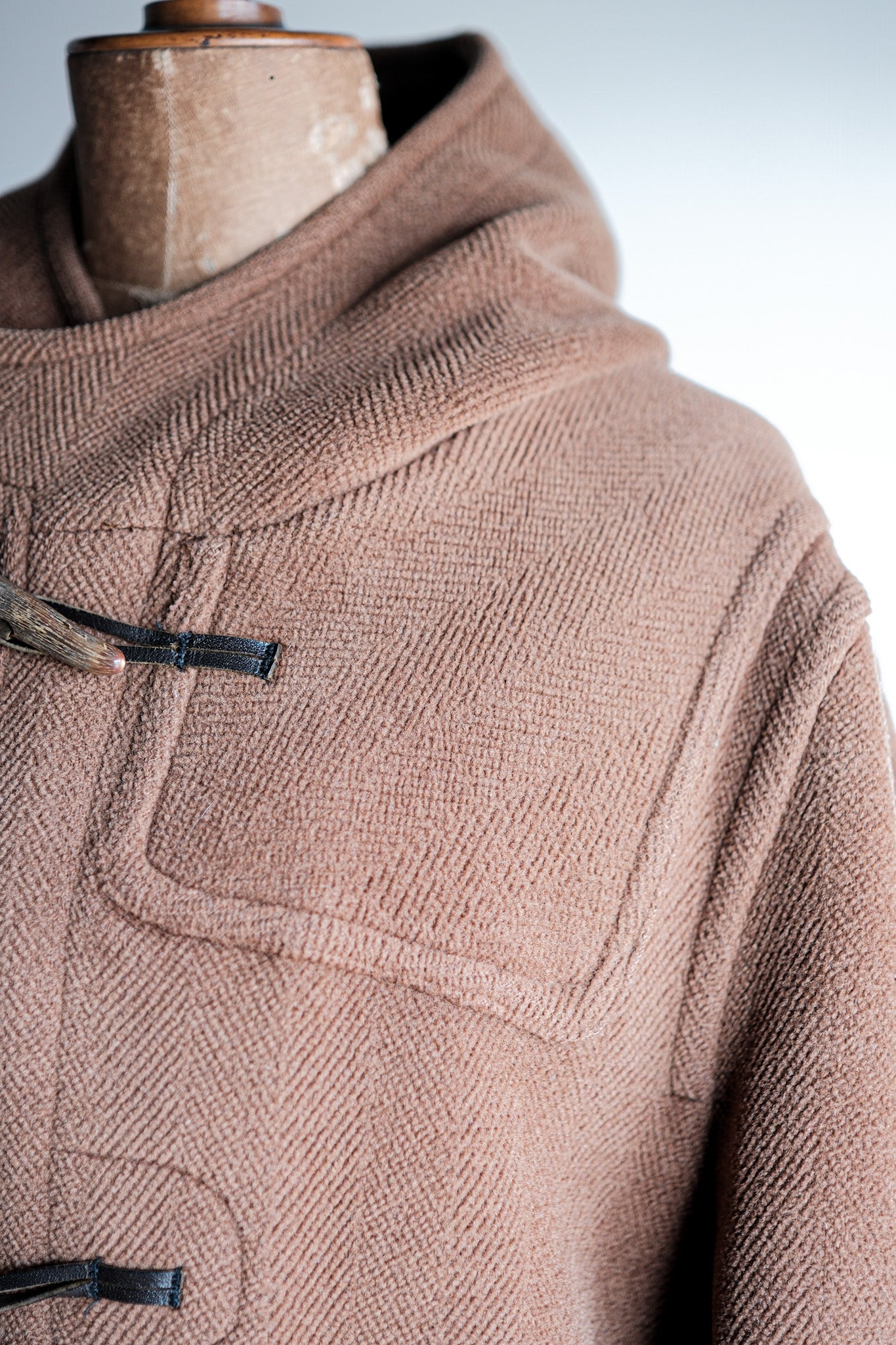 ［~90's］Old INVERTERE Wool Duffle Coat "Moorbrook"