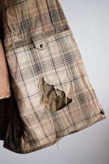 [~ 40's] Vintage Barbour "Solway Zipper" สีขาว