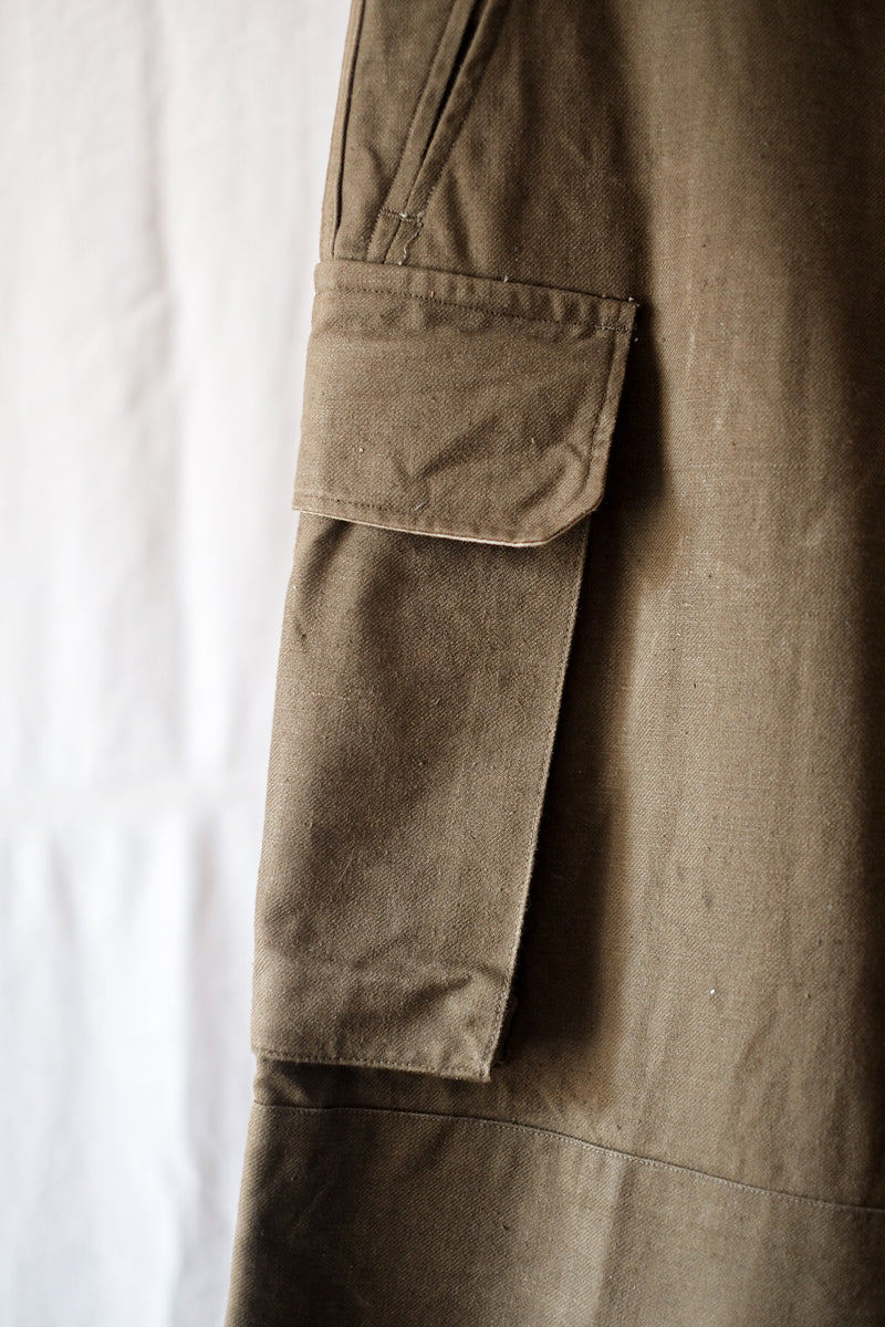 【~50's】French Army M47 Field Trousers Size.33