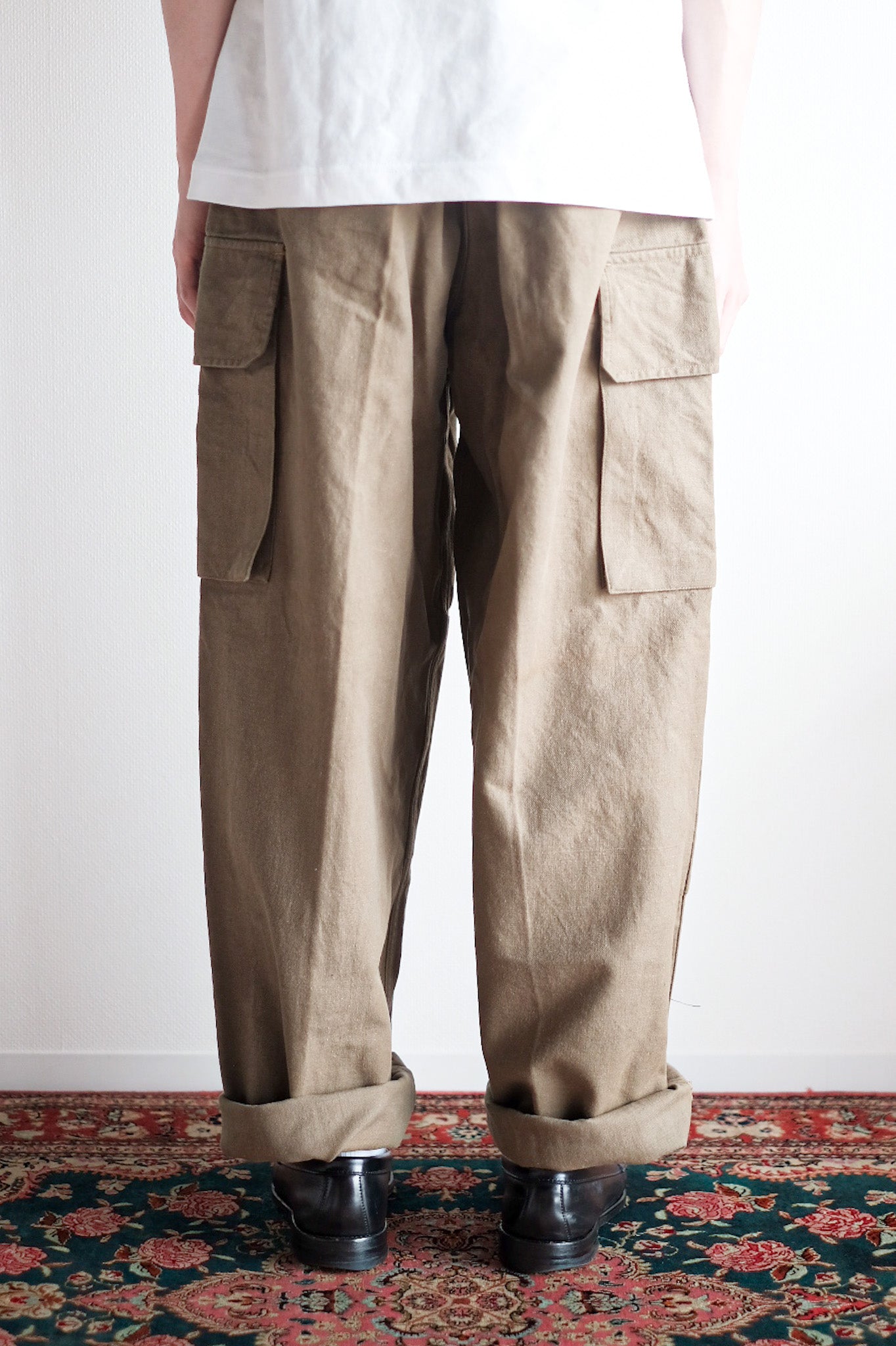 ［~50's］French Army M47 Field Trousers Size.35 "Dead Stock"