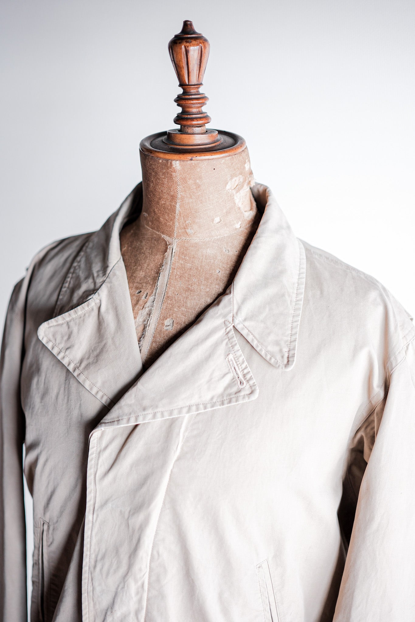 ［~50's］British Vintage Half Belt Ventile Jacket "Elton Weatherpoof"