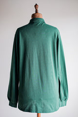 [~ 80's] Chemise Lacoste L/S Polo Size.5 "Forest Green"