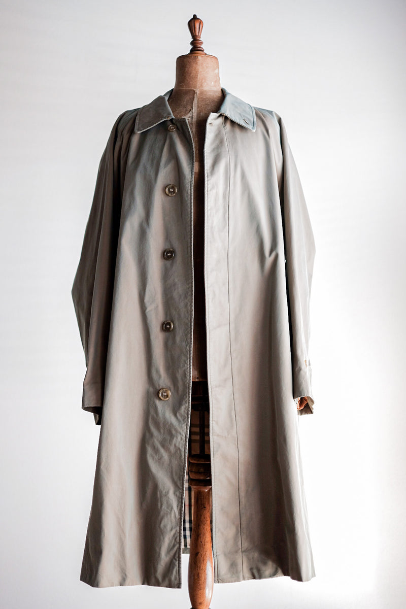 [~ 80's] Raglan Balmacaan Single's Vintage Burberry Coat C100 Size.58REG "Tamamushi"