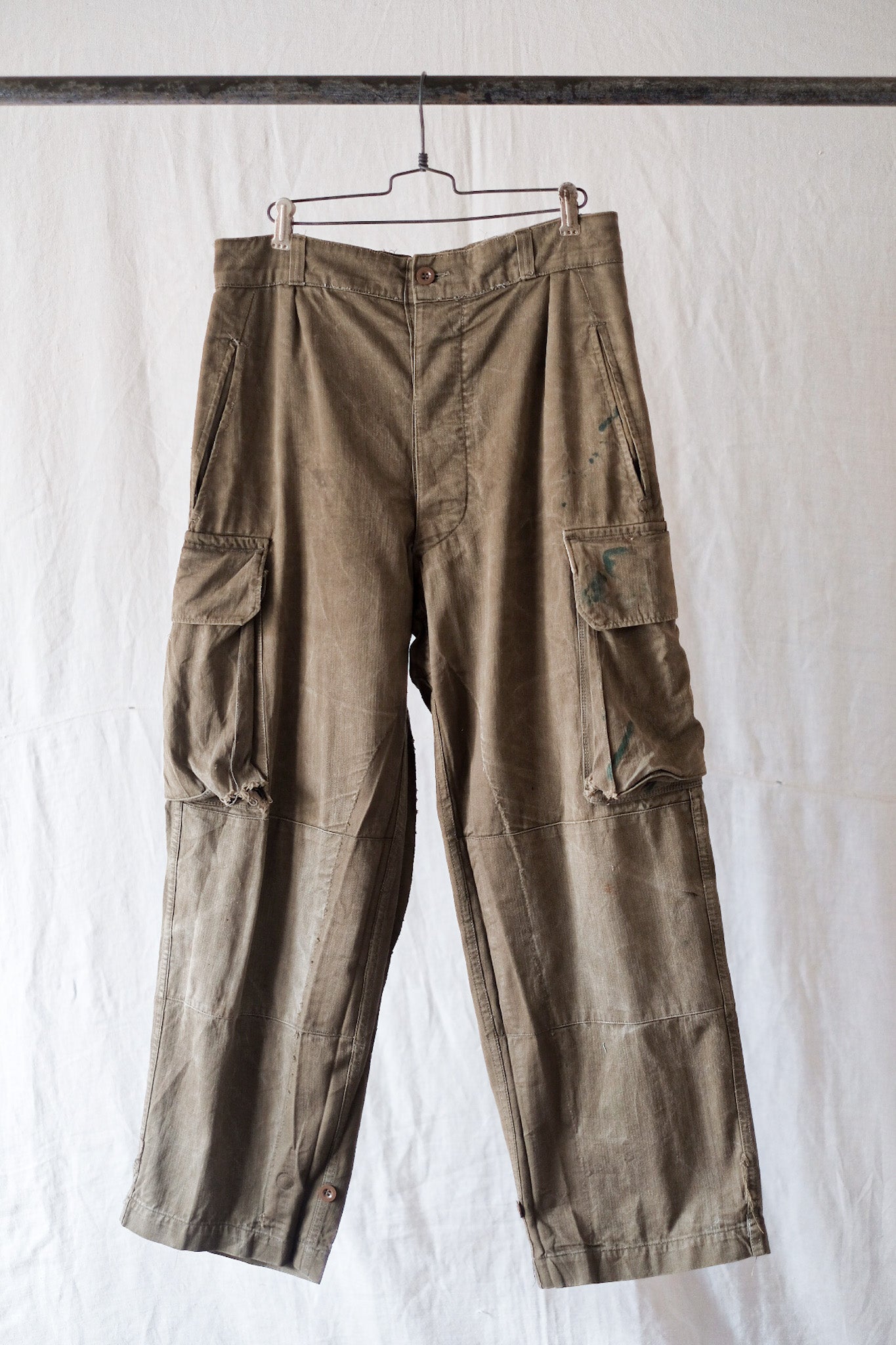 【~60's】French Army M47 Field Trousers Size.13