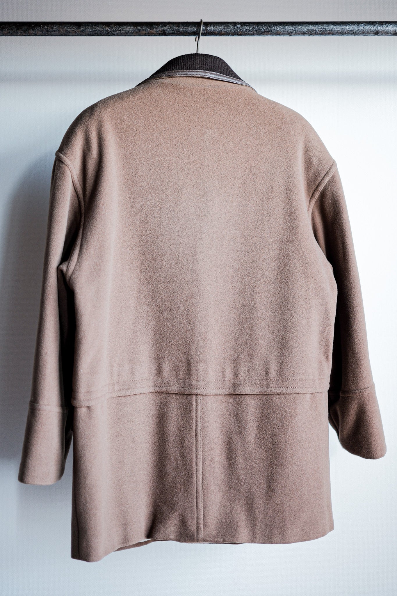【~80's】Old Gucci Shawl Collar Cashmere Jacket Size.50