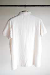 【~80's】CHEMISE LACOSTE S/S Polo Shirt Size.4 "Ecru"
