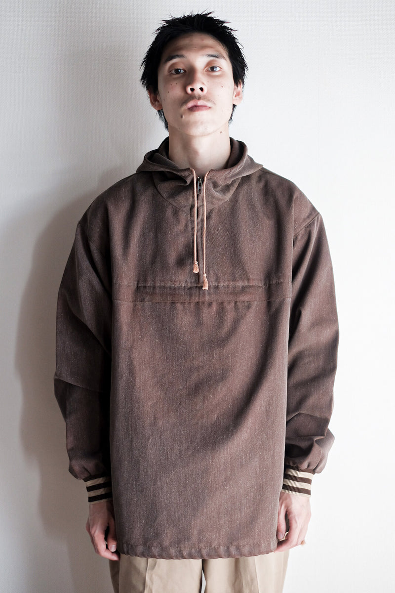 [~ 50's] German Vintage Brown Anorak Parka