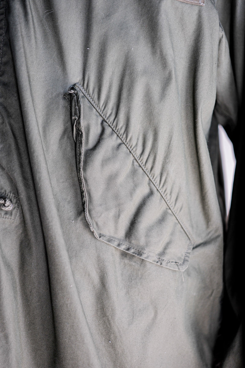 [~ 80's] สหรัฐอเมริกา M-65 Fishtail Parka Size.medium "Full Set"