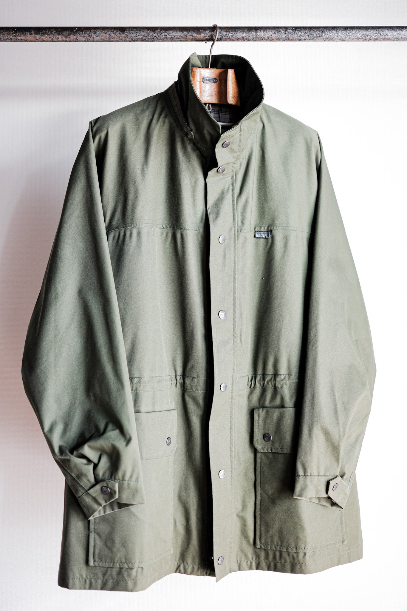 [〜80年代]復古Grenfell Munro夾克尺寸.xl“山地標籤”
