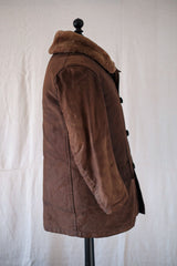 【~40's】Canadian Vintage Brown Moleskin Fur Coat