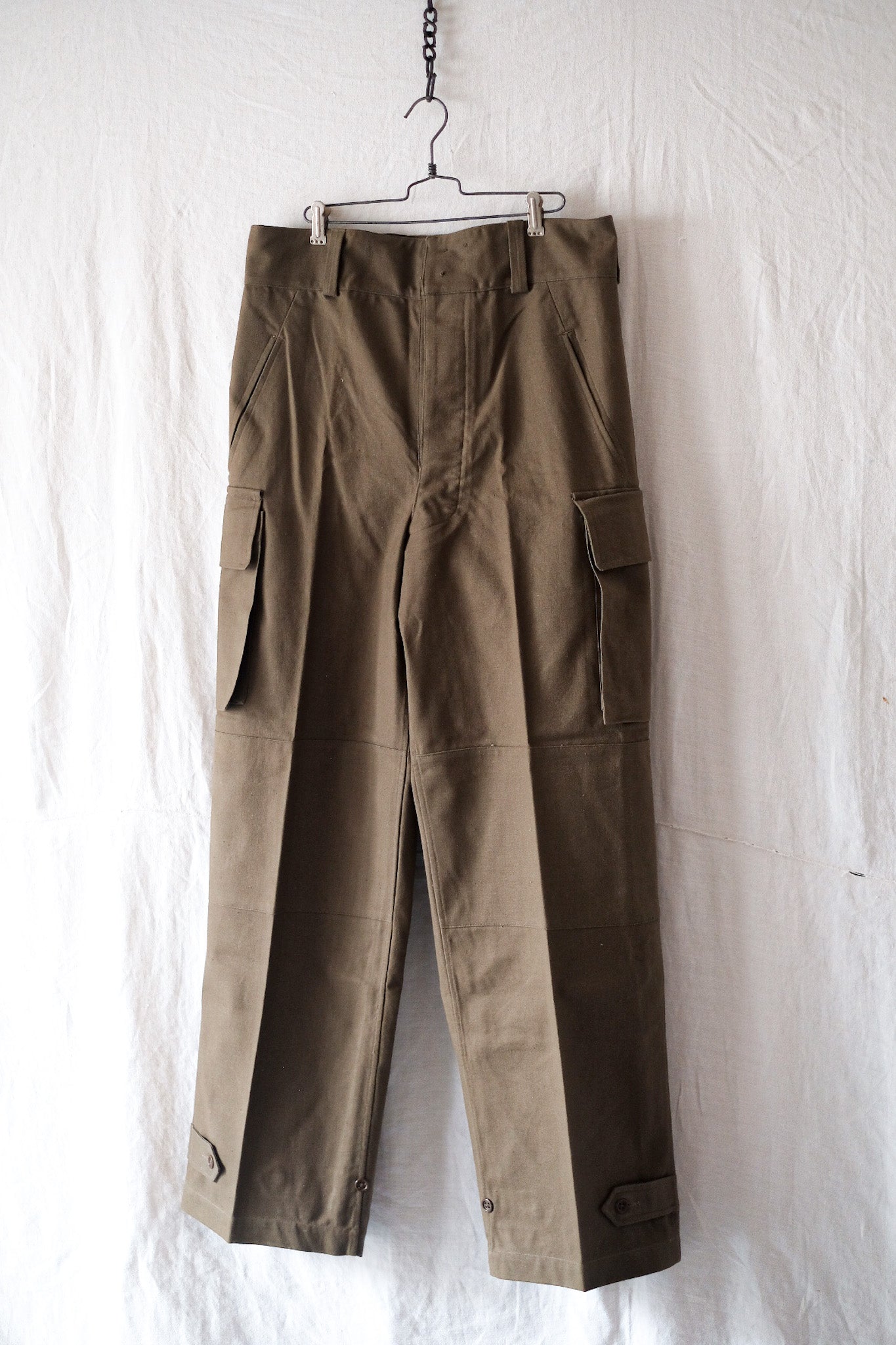 [~ 50's] French Army M47 Field Tairs Taille.84L "MORT STOCK"