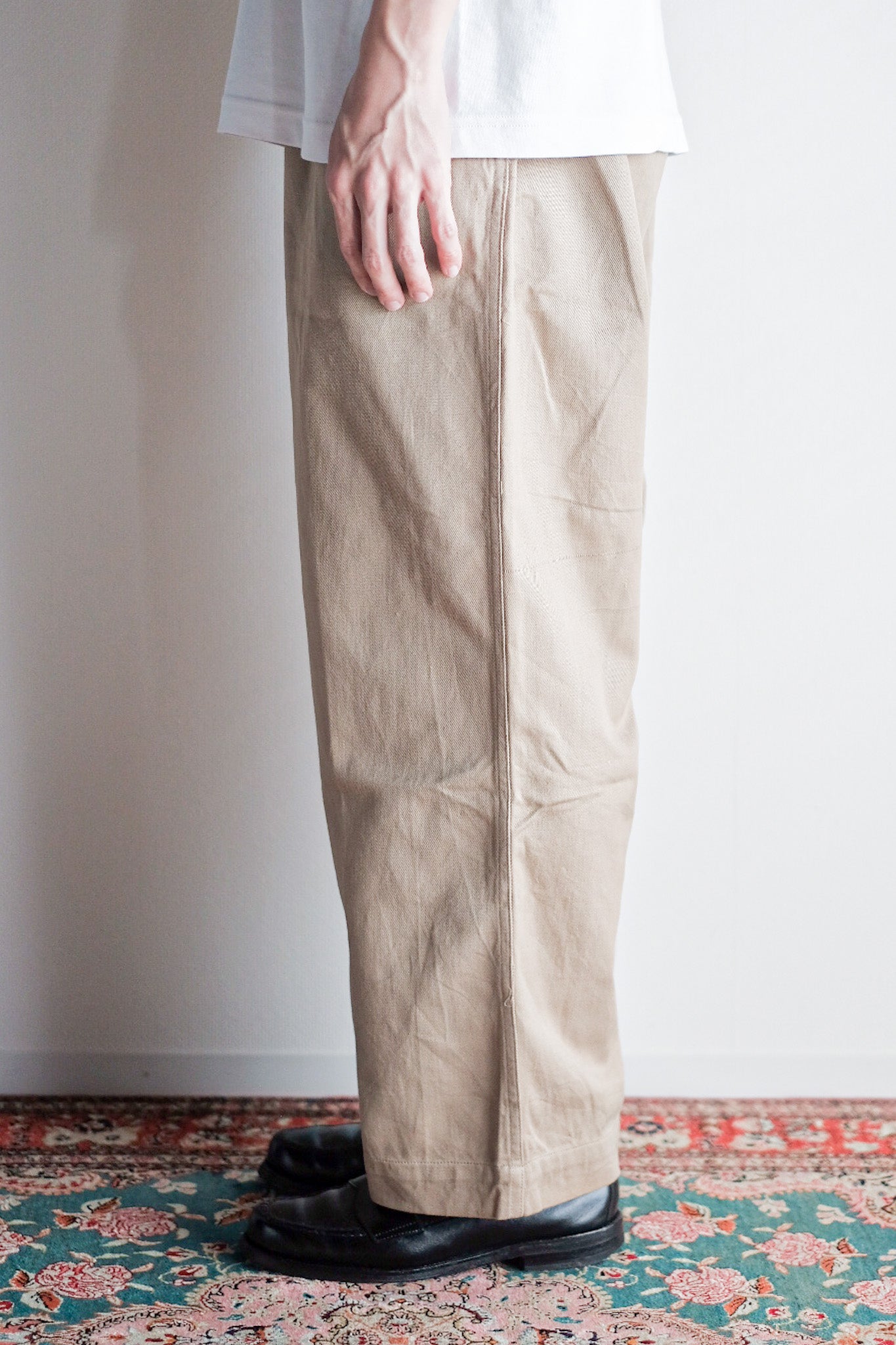 ［~60's］French Army M52 Chino Trousers Size.15