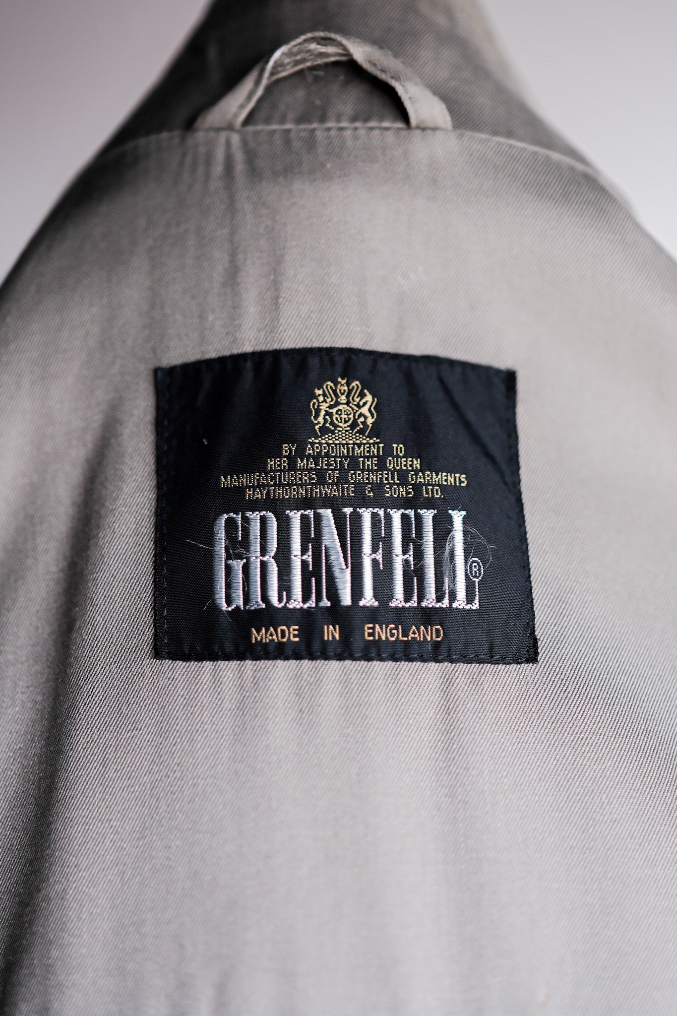 [〜90年代]復古grenfell戶外半外套。44