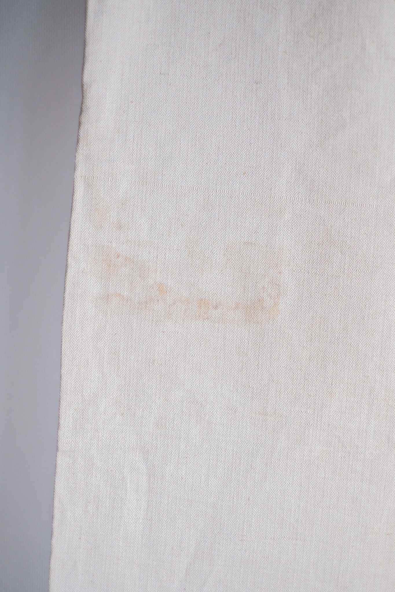 ［~30's］French Army Bourgeron HBT Linen Pant "Dead Stock"