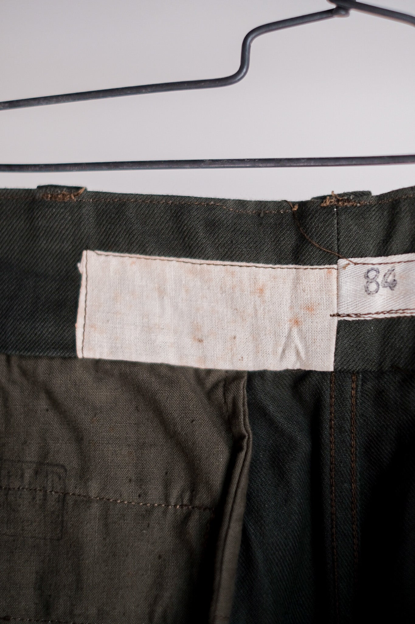 50's] French Air Force M47 Taille de pantalons de terrain
