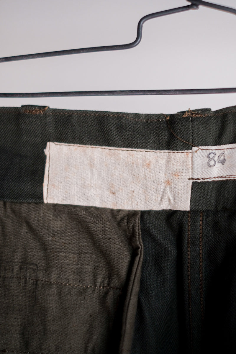 【~50's】French Air Force M47 Field Trousers Size.84XL "Le Pigeon Voyageur" "Dead Stock"