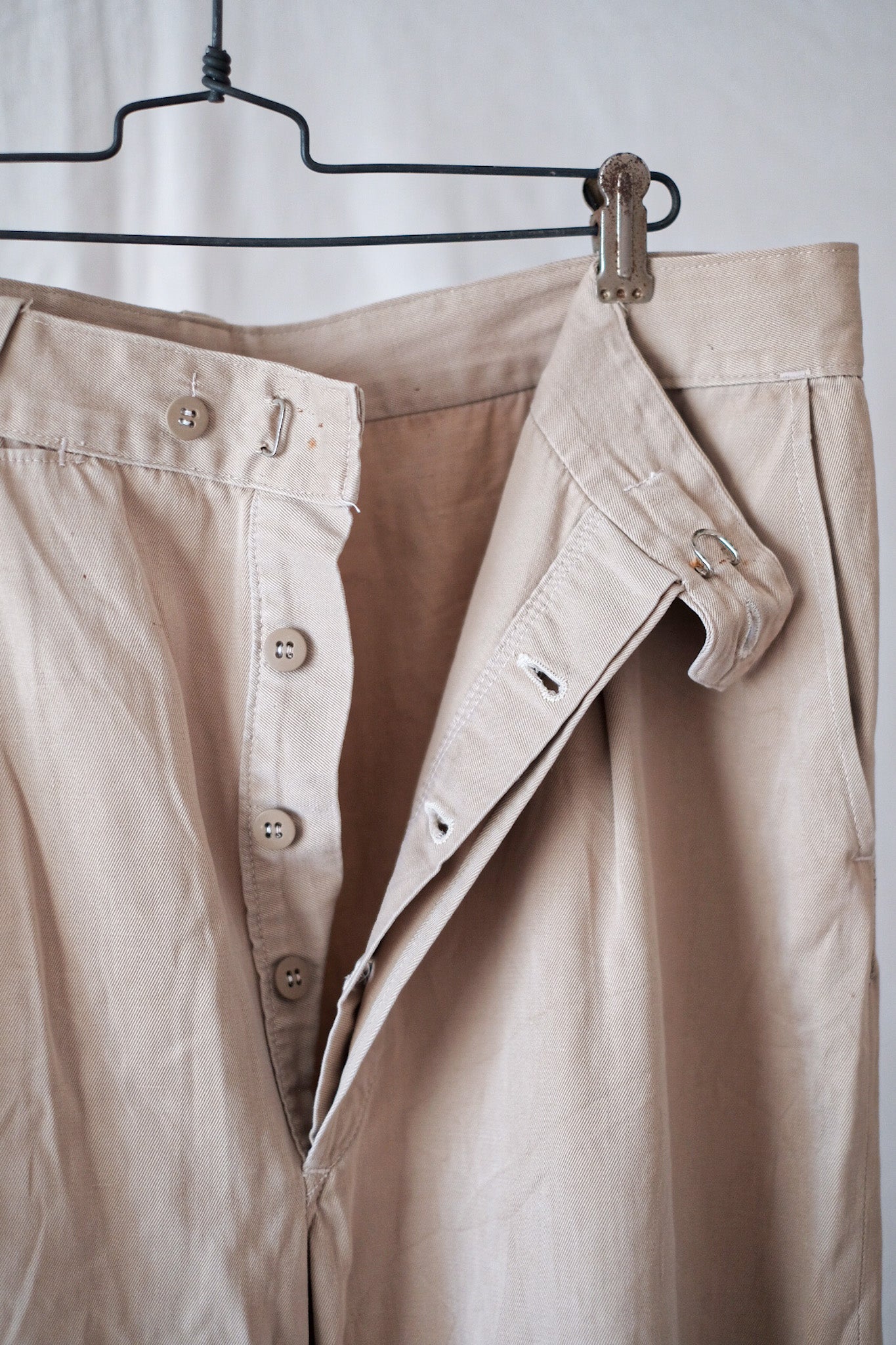 【~50's】French Vintage Chino Work Pants "Adolphe Lafont"
