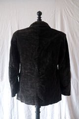 【~50's】French Vintage Dark Brown Corduroy Jacket