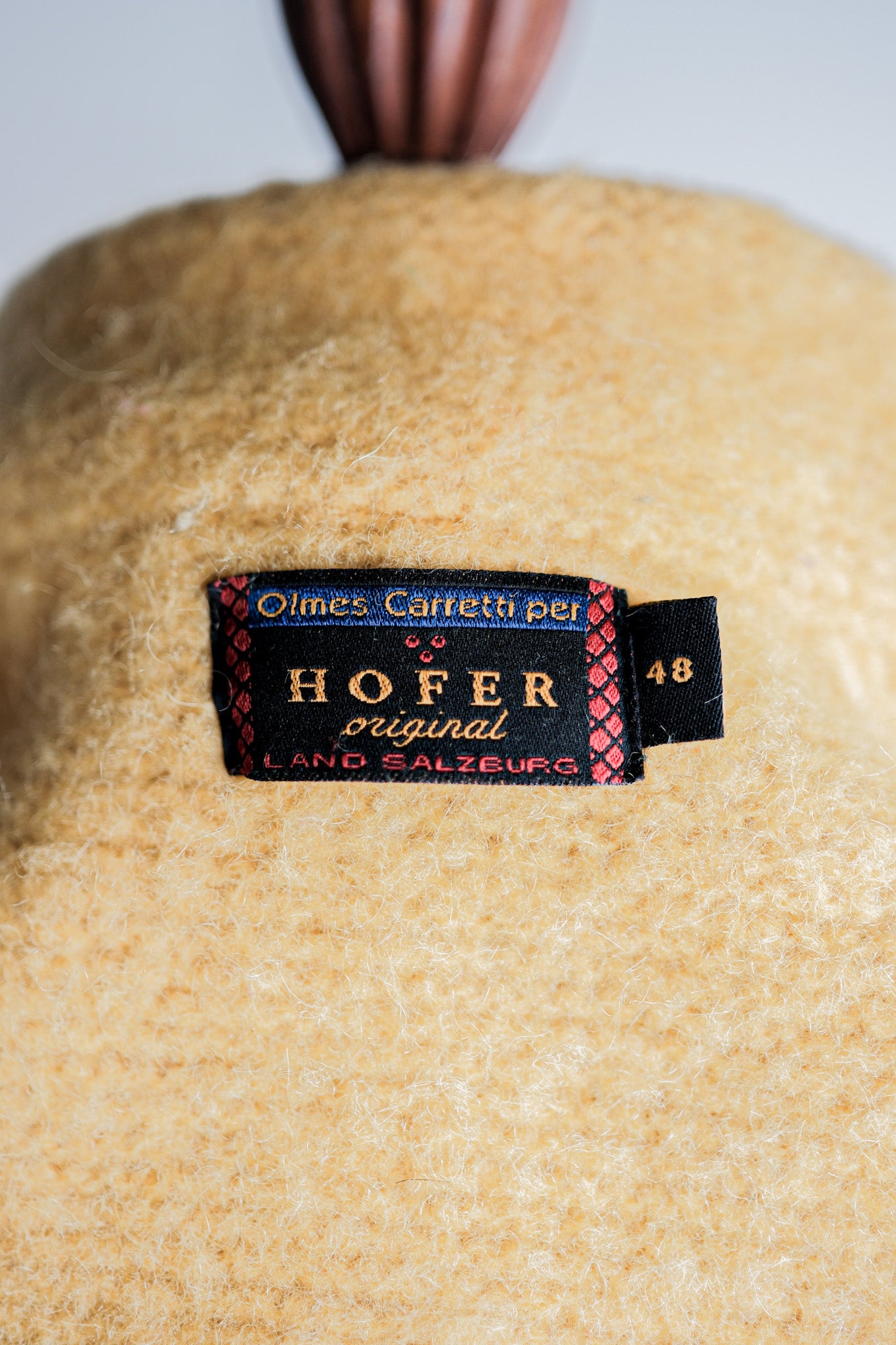 [〜80年代] Hofer Tyrolean羊毛夾克大小。48