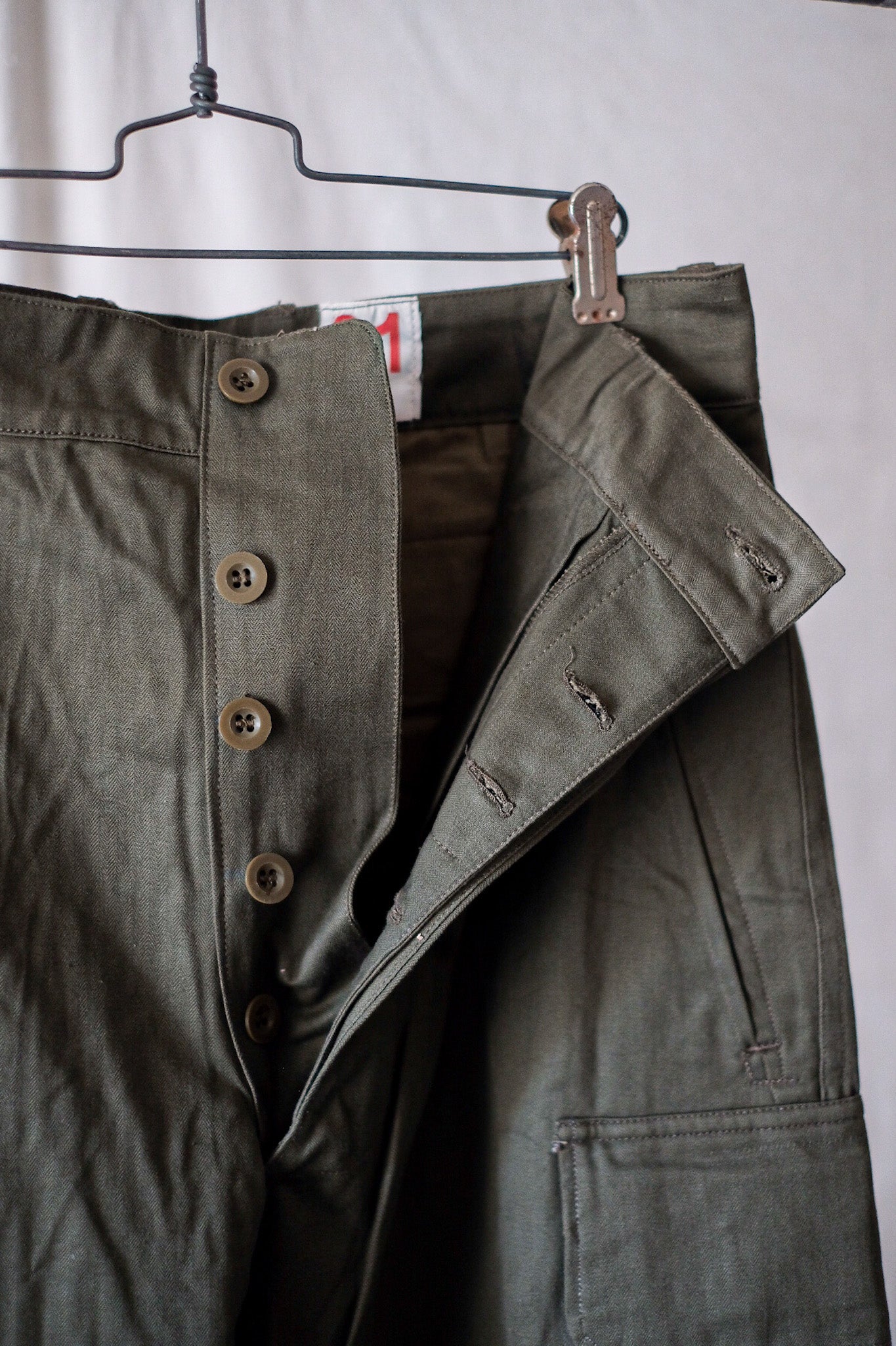 【~60's】French Army M47 Field Trousers Size.31 "Dead Stock"