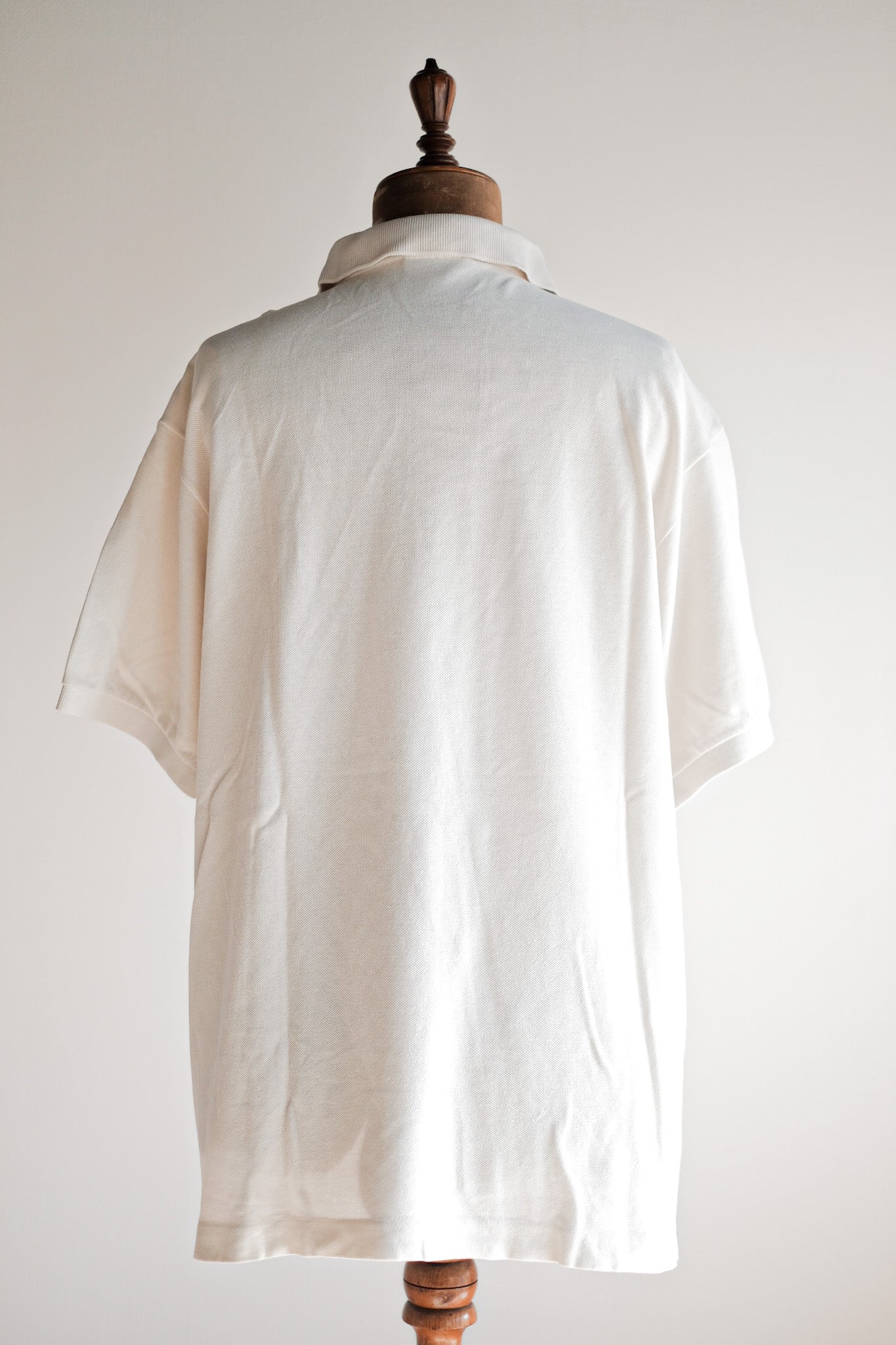[~ 80's] Chemise Lacoste S/S Polo Shirt SIRT SILE.7 "ECRU"