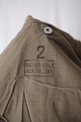 【~50's】French Army M35 Motorcycle Coat Size.2 "Dead Stock"