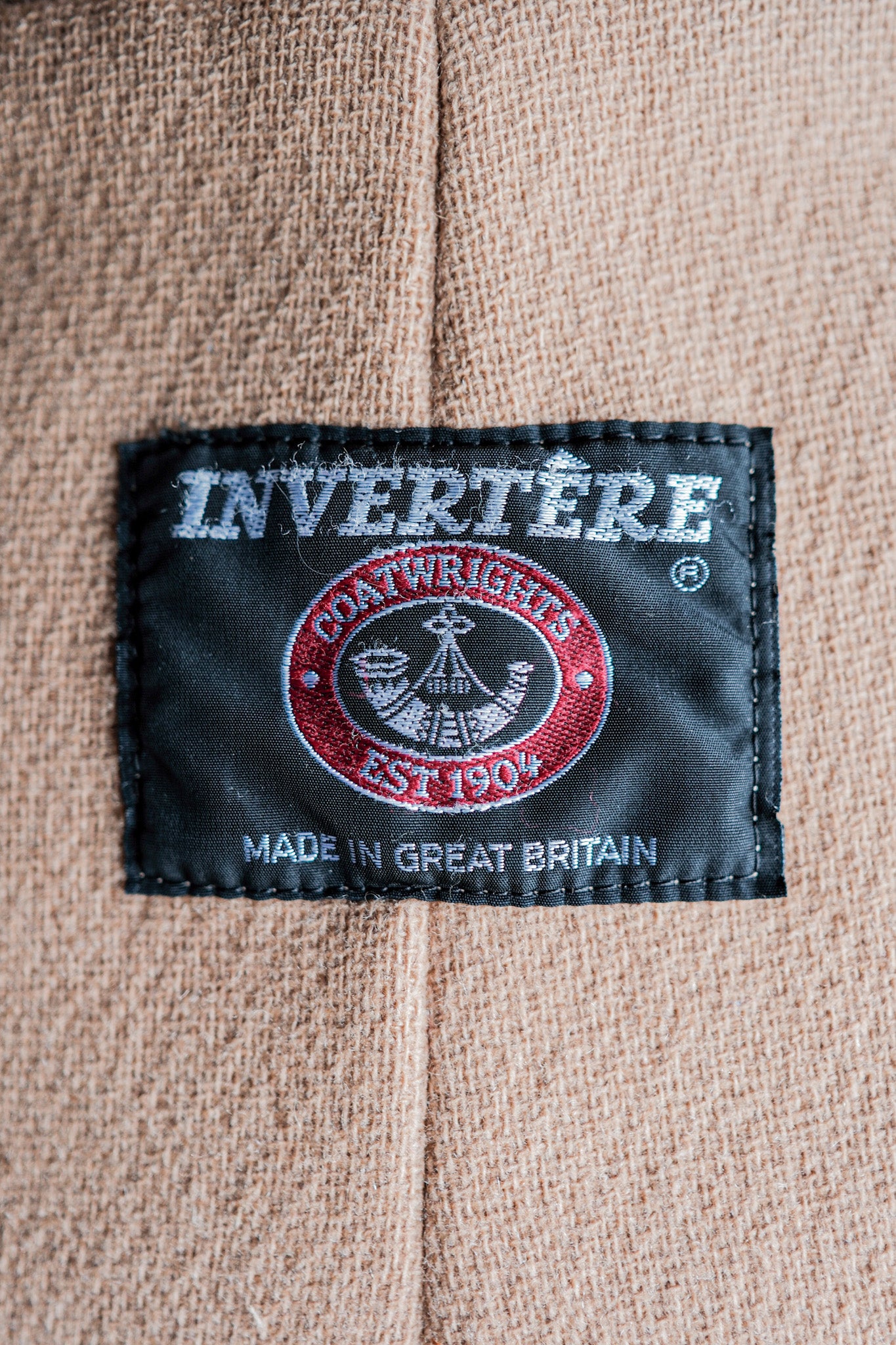 [~ 90's] Old Invertere Wool Duffle Coat "Moorbrook"