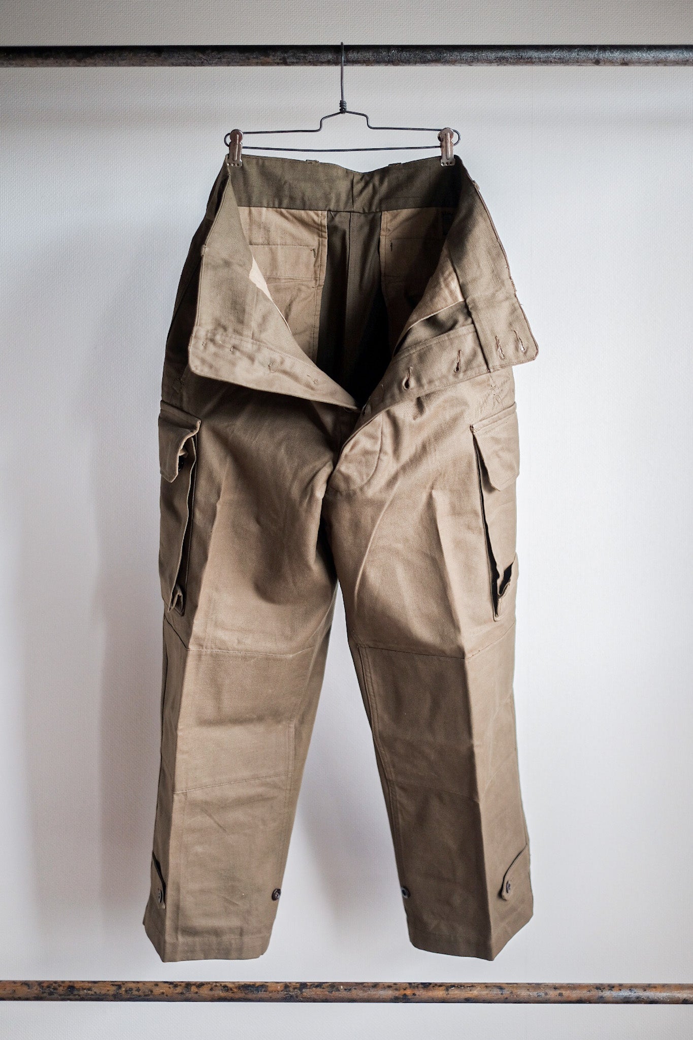 ［~50's］French Army M47 Field Trousers Size.15 "Dead Stock"