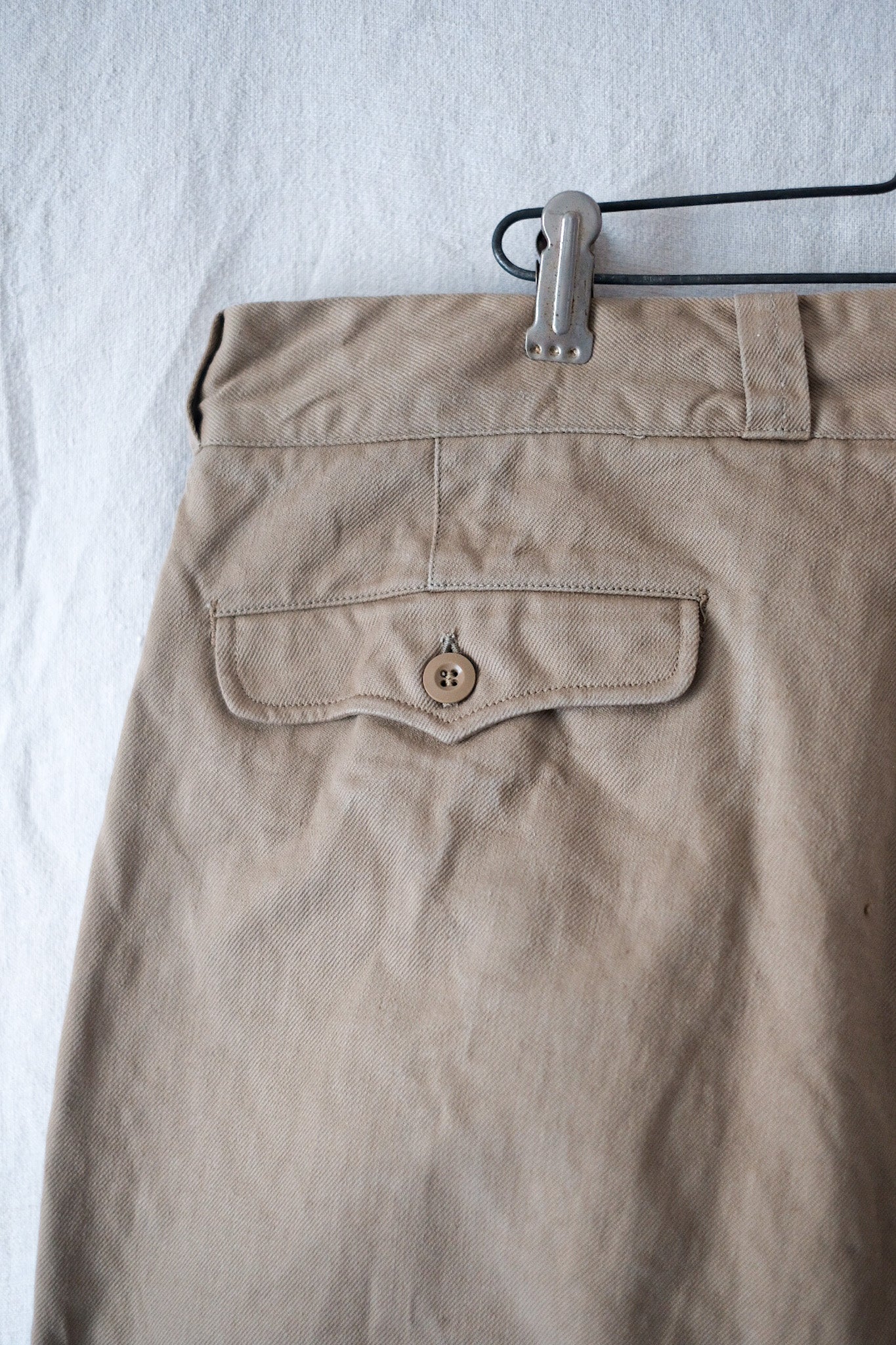 【~60's】French Army M52 Chino Trousers Size.45