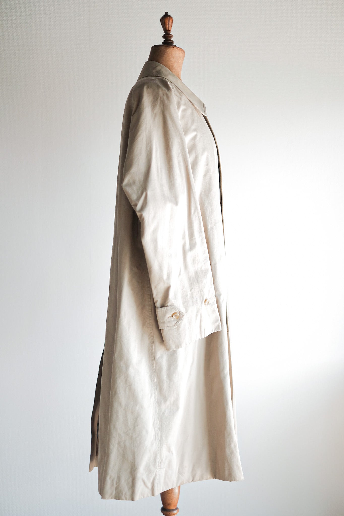 ［~70's］Vintage Burberry Single Raglan Balmacaan Coat C100