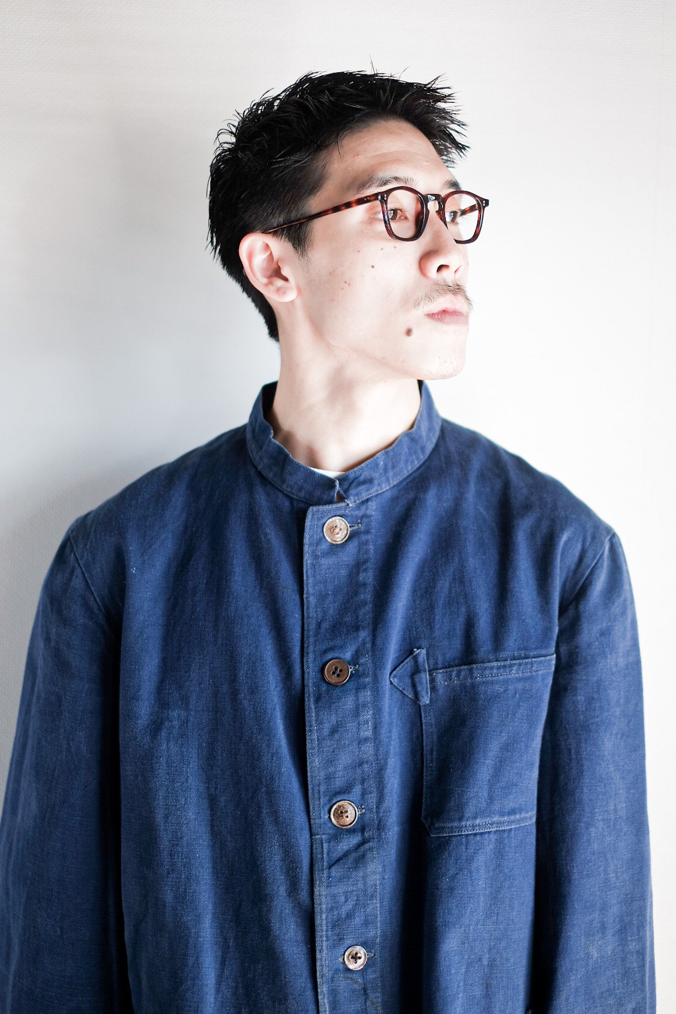 ［~50’s］French Vintage Amber Parisian Frame “Dead Stock”
