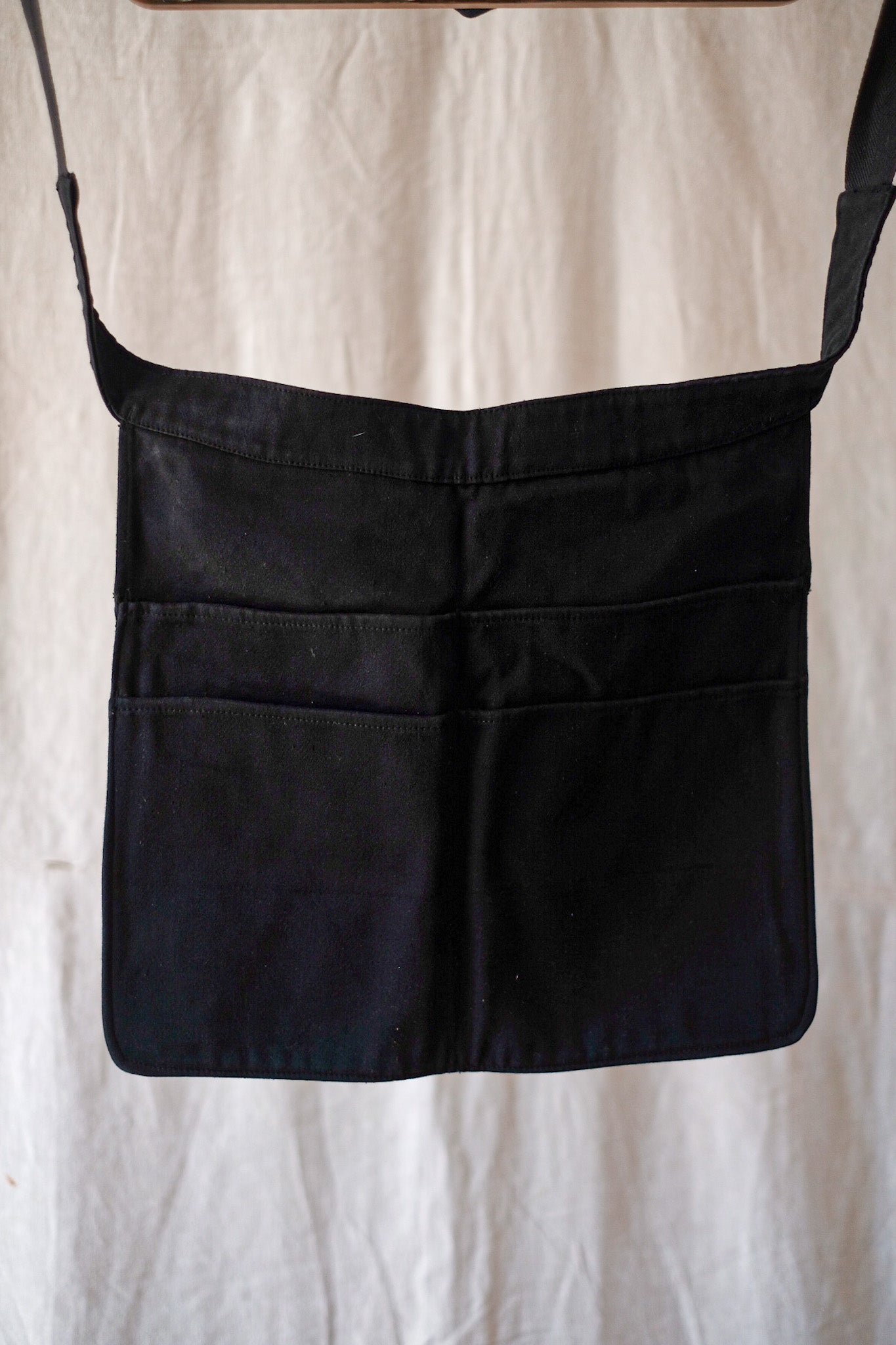 [~ 40's] กระเป๋ามลุตกินสีดำวินเทจฝรั่งเศส "สต็อกตาย"
