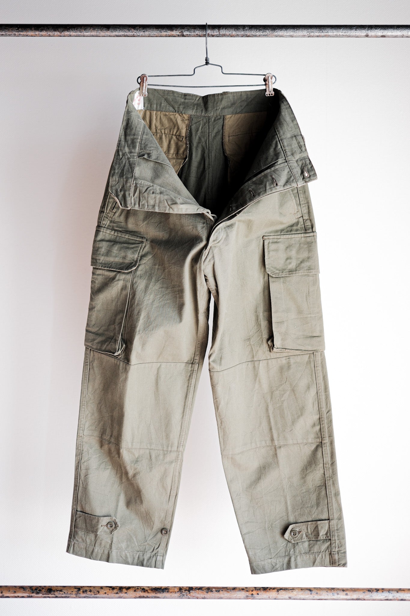 [~ 60's] French Army M47 Field Trousers Size.23