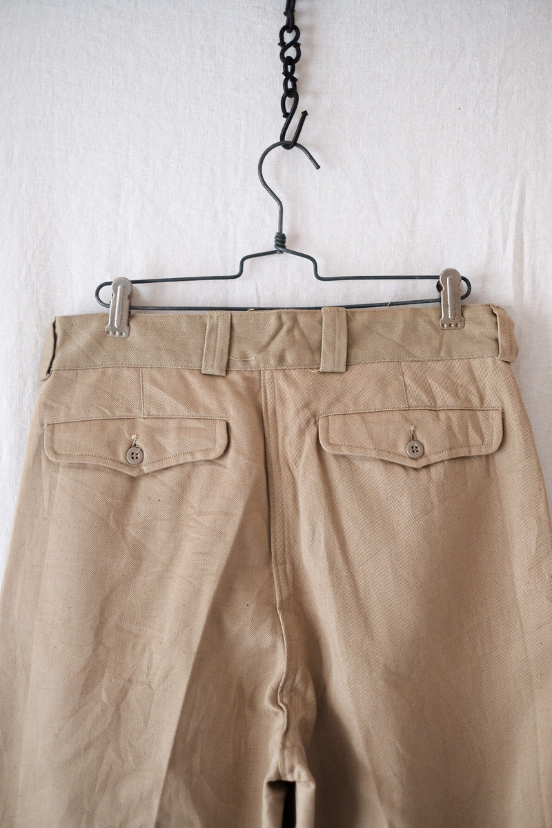 【~60's】French Army M52 Chino Trousers Size.21 "Dead Stock"