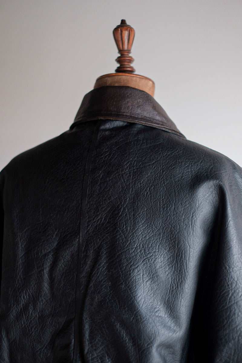 [~ 50's] Belstaff Vintage P.V.C Suit "Black Panther"