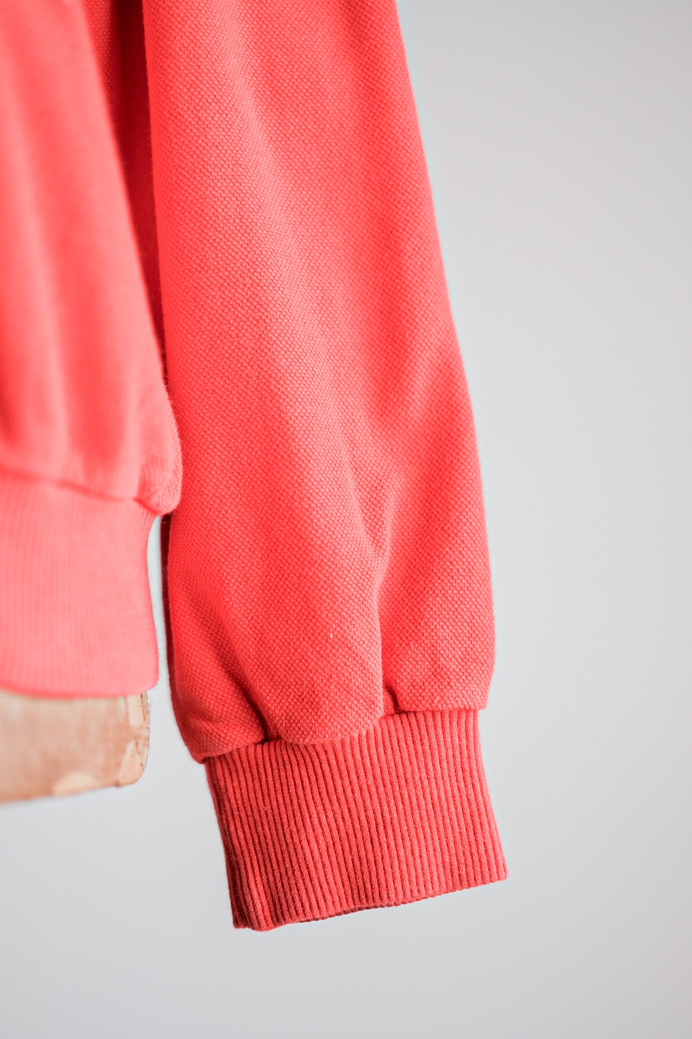 ［~70's］CHEMISE LACOSTE L/S Polo Sweatshirt Size.4 "Orange"