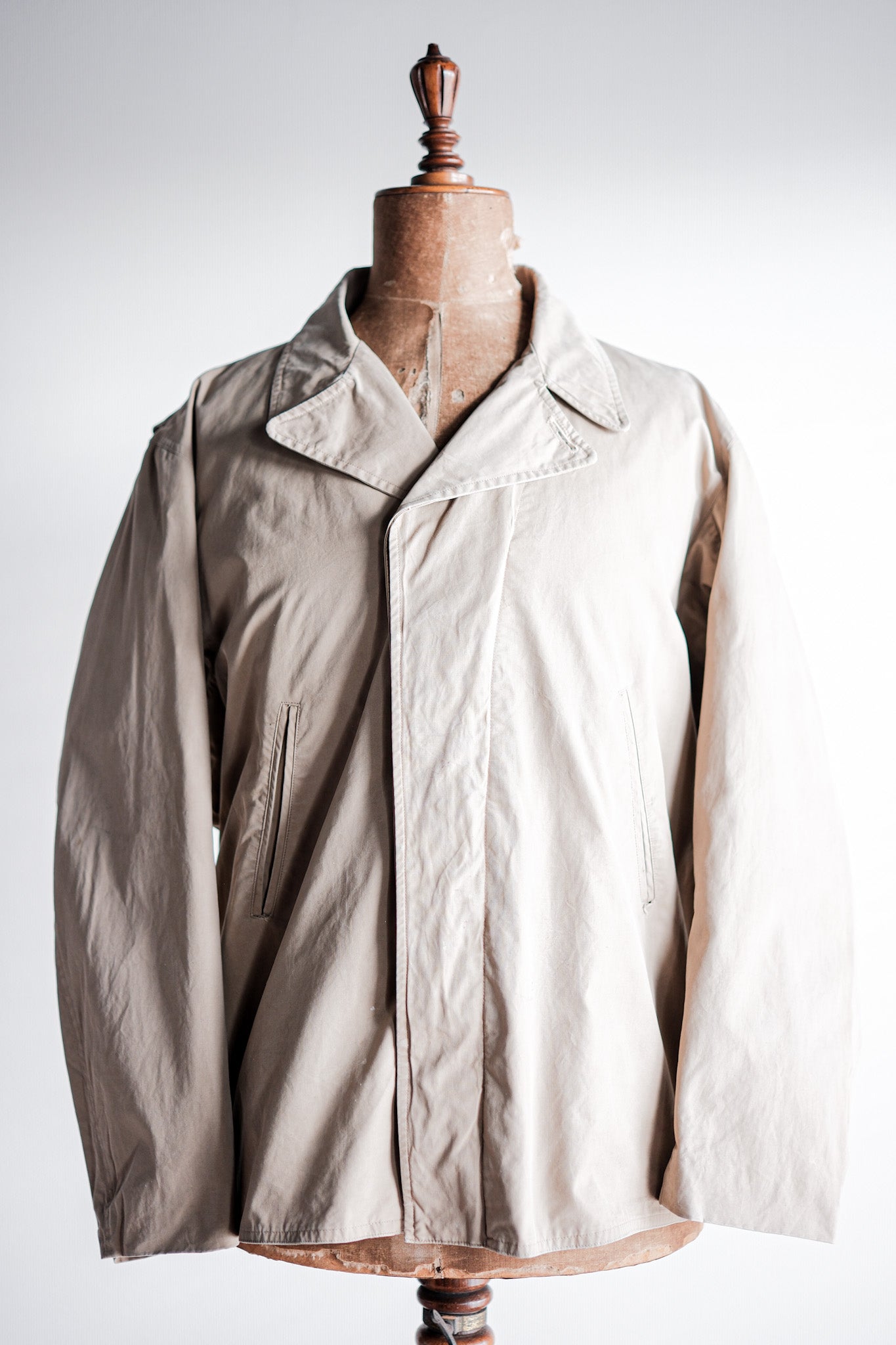 ［~50's］British Vintage Half Belt Ventile Jacket "Elton Weatherpoof"