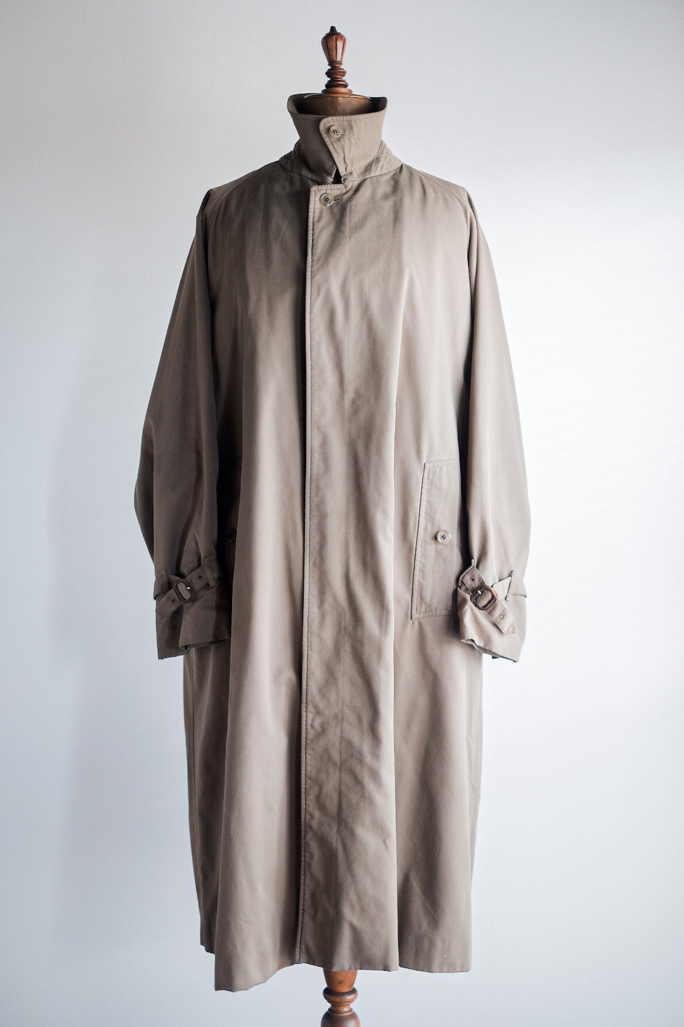 ［~70's］Vintage Burberry's Single Raglan Rider Coat With Liner "JENS SORENSEN & CO. 別注"