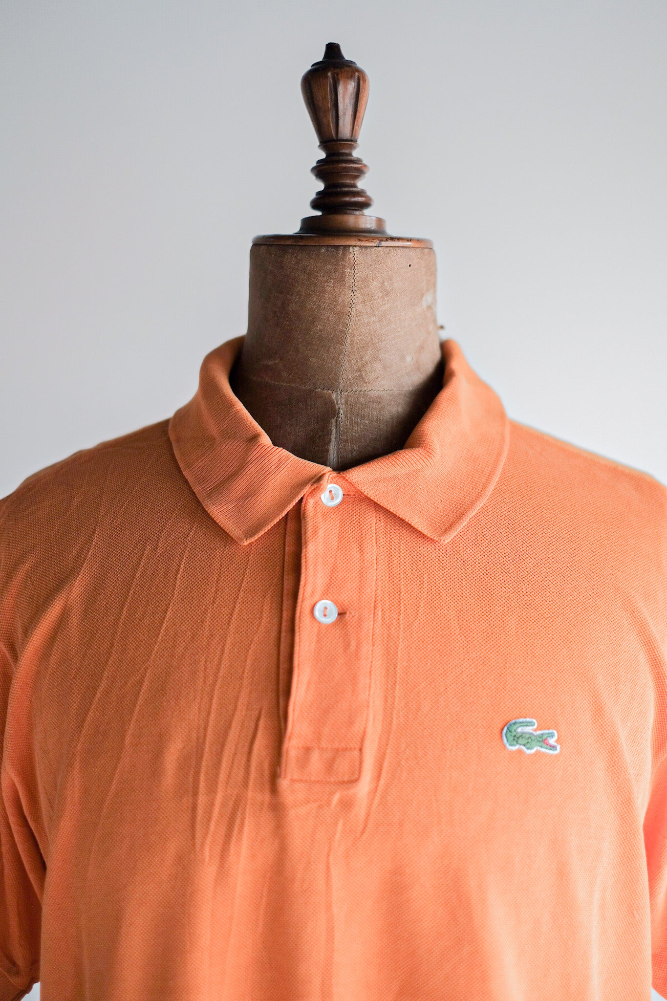 【~80's】CHEMISE LACOSTE S/S Polo Shirt Size.5 "Orange"