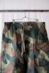 【~50's】Belgian Army Brushstroke Camo Airborne Pant Size.4