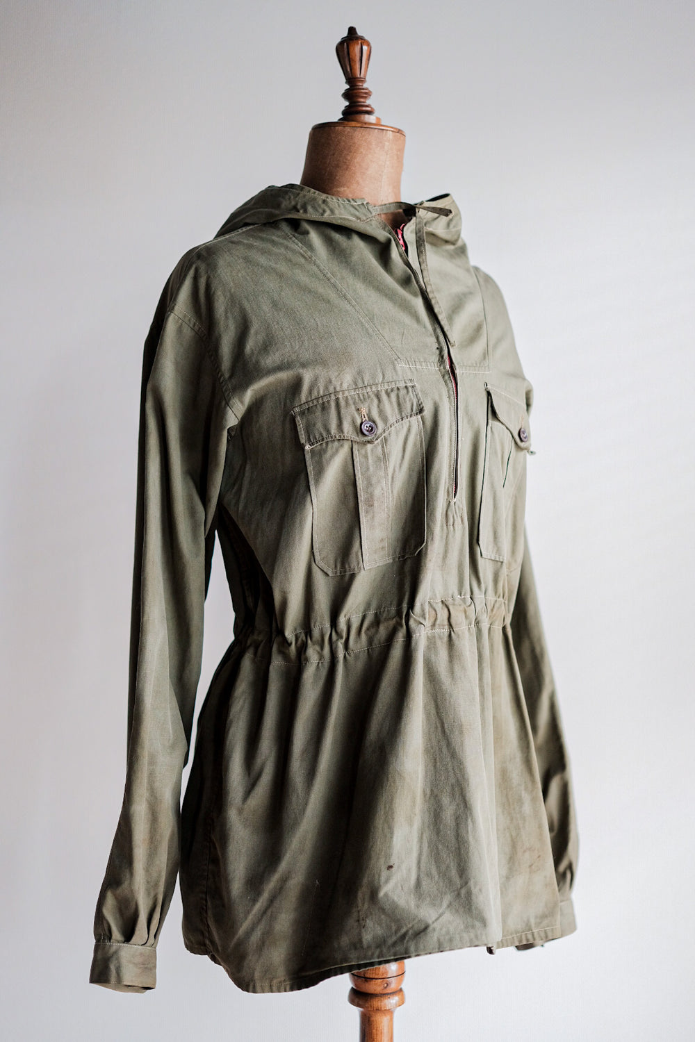 【~40's】German Vintage Cotton Mountain Smock