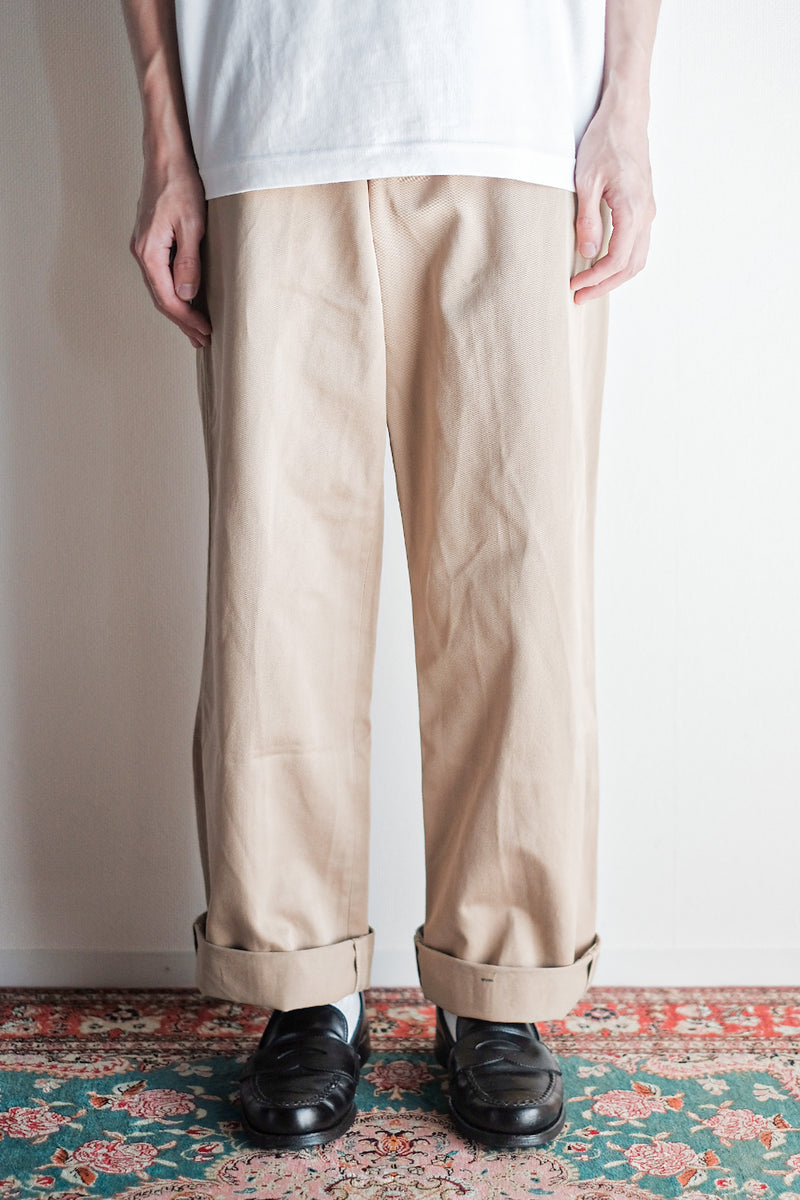 40's] U.S.Army M-45 CHINO TROUSERS SIZE.30 × 33 – VIEUX ET NOUVEAU