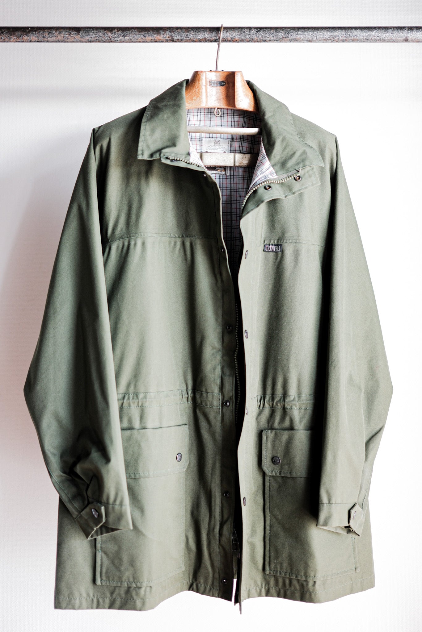 ［~80’s］Vintage Grenfell Munro Jacket Size.XL “Mountain Tag”
