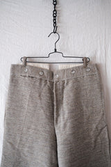 【~20's】French Army WWI Cotton Wool Pants