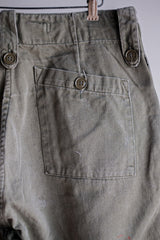 [~ 60's] กางเกงฝึกซ้อมสีเขียวของกองทัพอังกฤษ