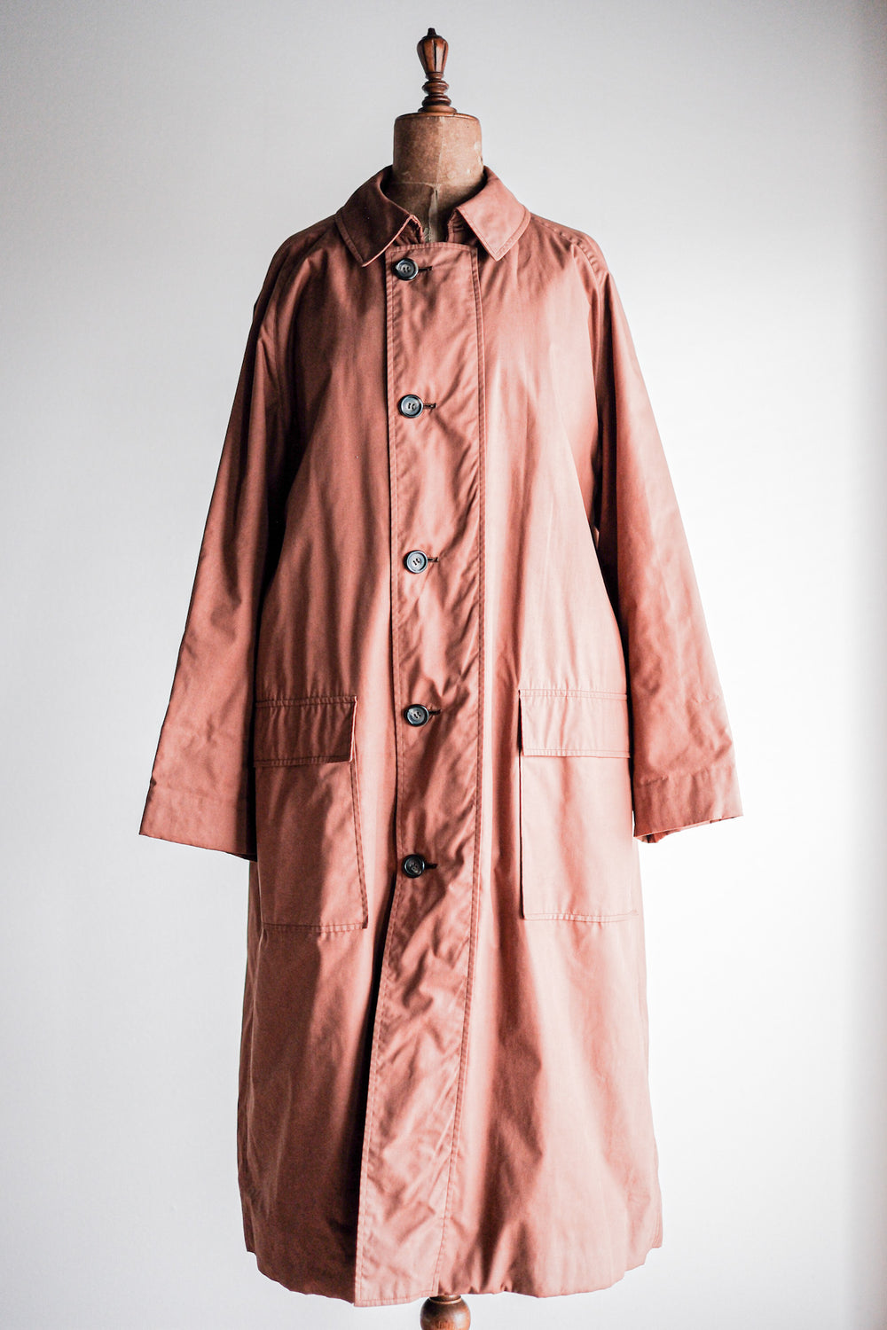 ［~80's］Vintage Aquascutum Single Raglan Soutien Collar Coat
