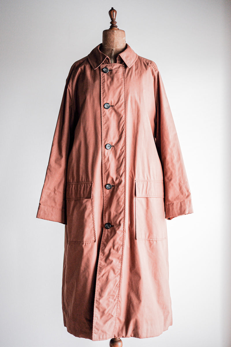 【~80's】Vintage Aquascutum Single Raglan Soutien Collar Coat